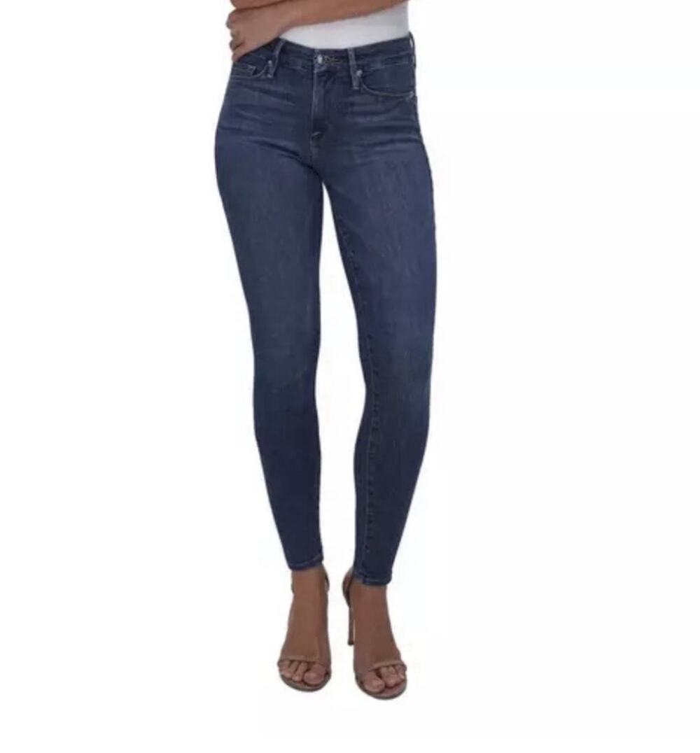 Women's GOOD AMERICAN Good Legs Slim Fit Skinny Ankle Jeans Size 6 (AR26)